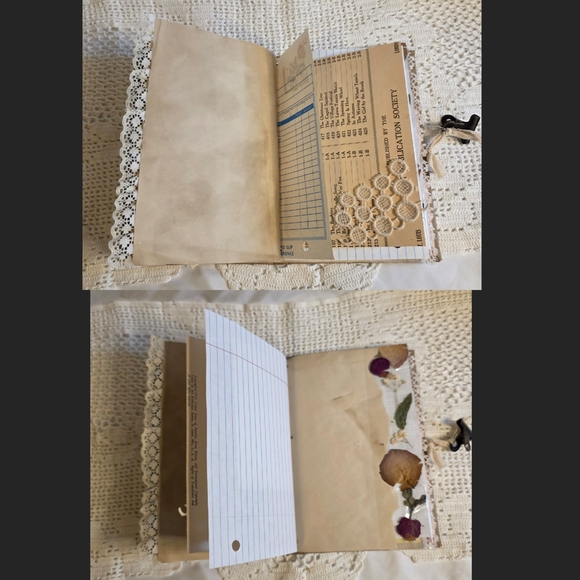 Brown Journal with Clip - Picture 10 of 12